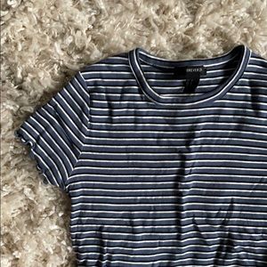 Forever 21 Lettuce Edge Crop Top